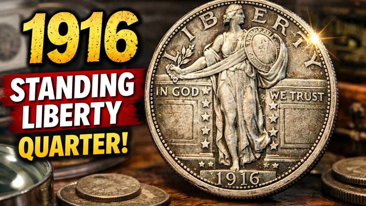 1916 Standing Liberty Quarter: The $800M Coin That Stuns Collectors!